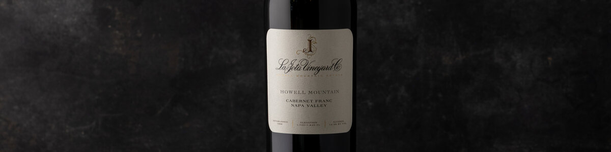 2017 La Jota Howell Mountain Cabernet Franc