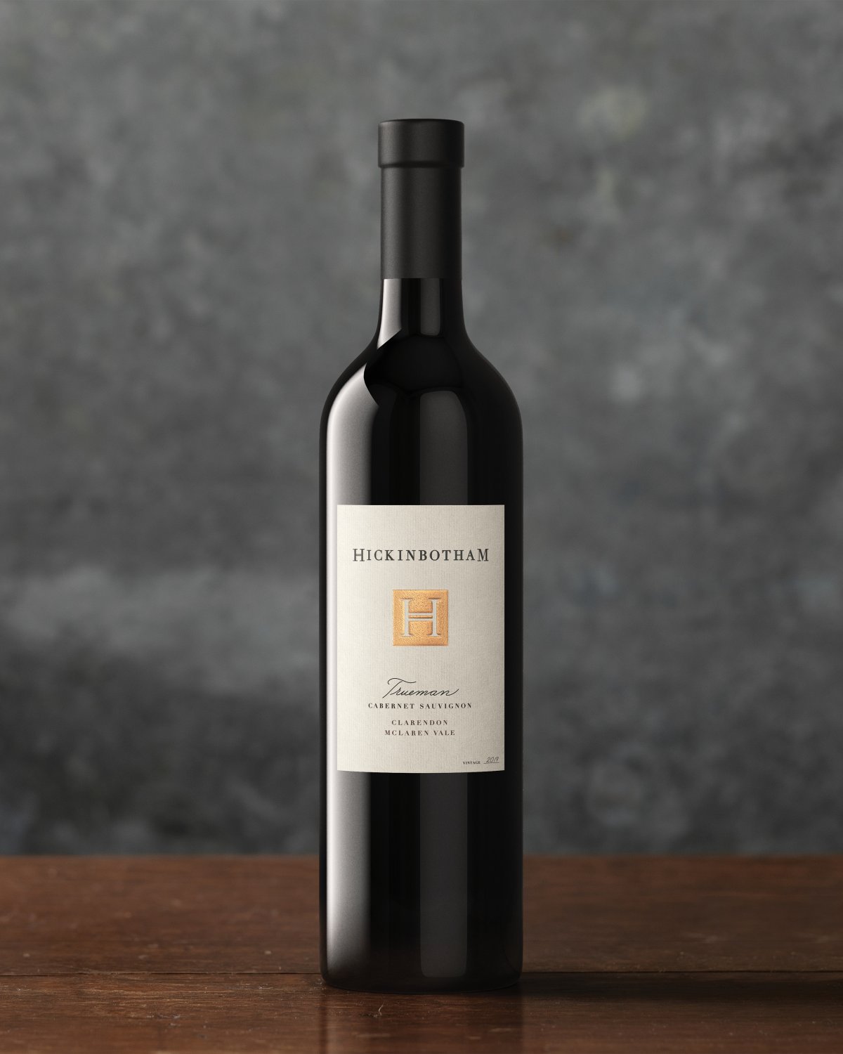 Single bottle of 2019 Hickinbotham Trueman Cabernet Sauvignon