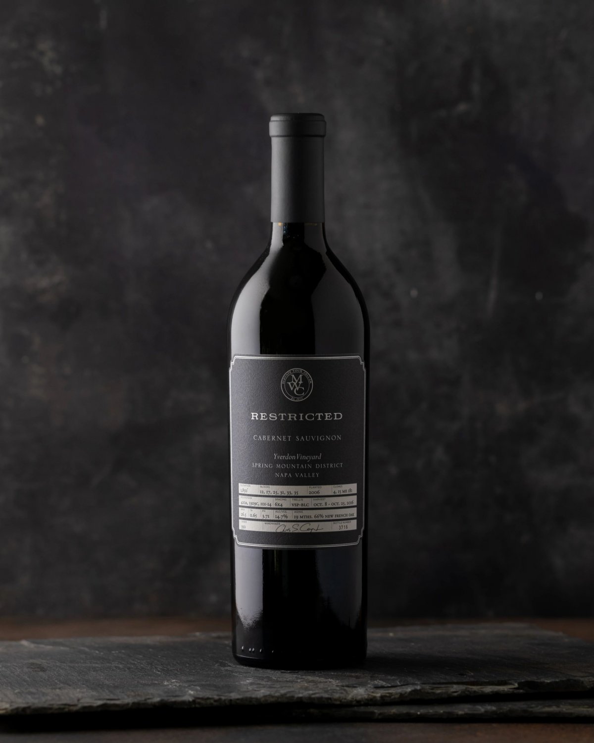 2018 Restricted Cabernet Sauvignon