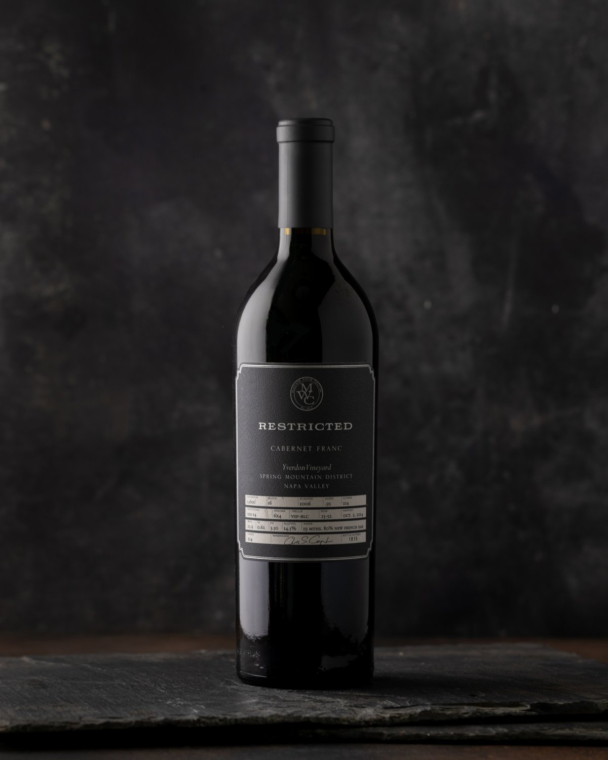 2012 Restricted SPM Cabernet Franc