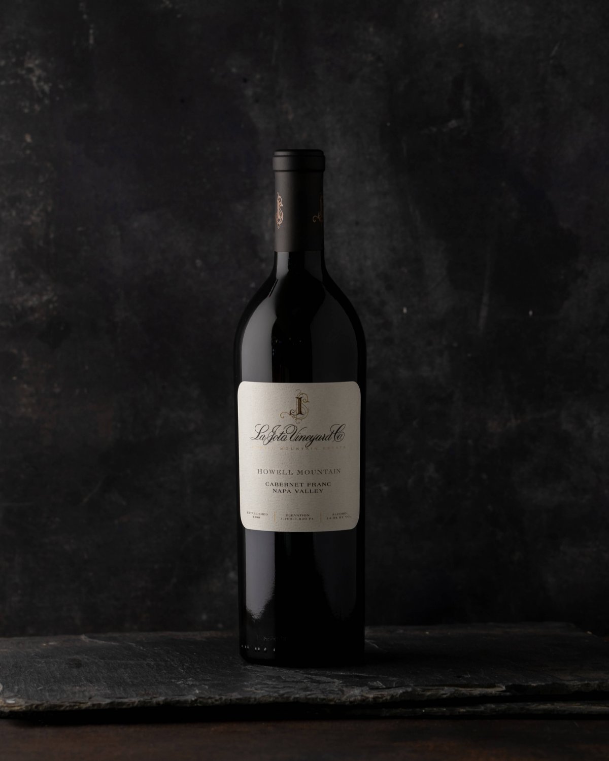 La Jota Cabernet Franc bottle